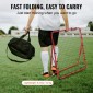VEVOR Soccer Rebounder Rebound Net, Kick-Back 99,1x99,1 cm, Φορητά δώρα προπόνησης ποδοσφαίρου, Full Goal Net, Βοηθήματα & Εξοπλισμός για Παιδιά, Εφήβους και όλες τις ηλικίες, Εύκολη ρύθμιση & τέλεια αποθήκευση