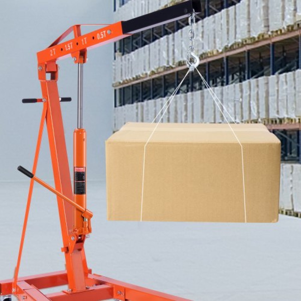VEVOR Hydraulic Long Ram Jack, κύλινδρος ανύψωσης κινητήρα 8 τόνων με μονοέμβολη αντλία και βάση Clevis, υδραυλικός κύλινδρος εμβόλου για ανυψωτικά μηχανών ανύψωσης, υδραυλικοί γερανοί γκαράζ/καταστημάτων, μηχανικοί, αγροκτήματος
