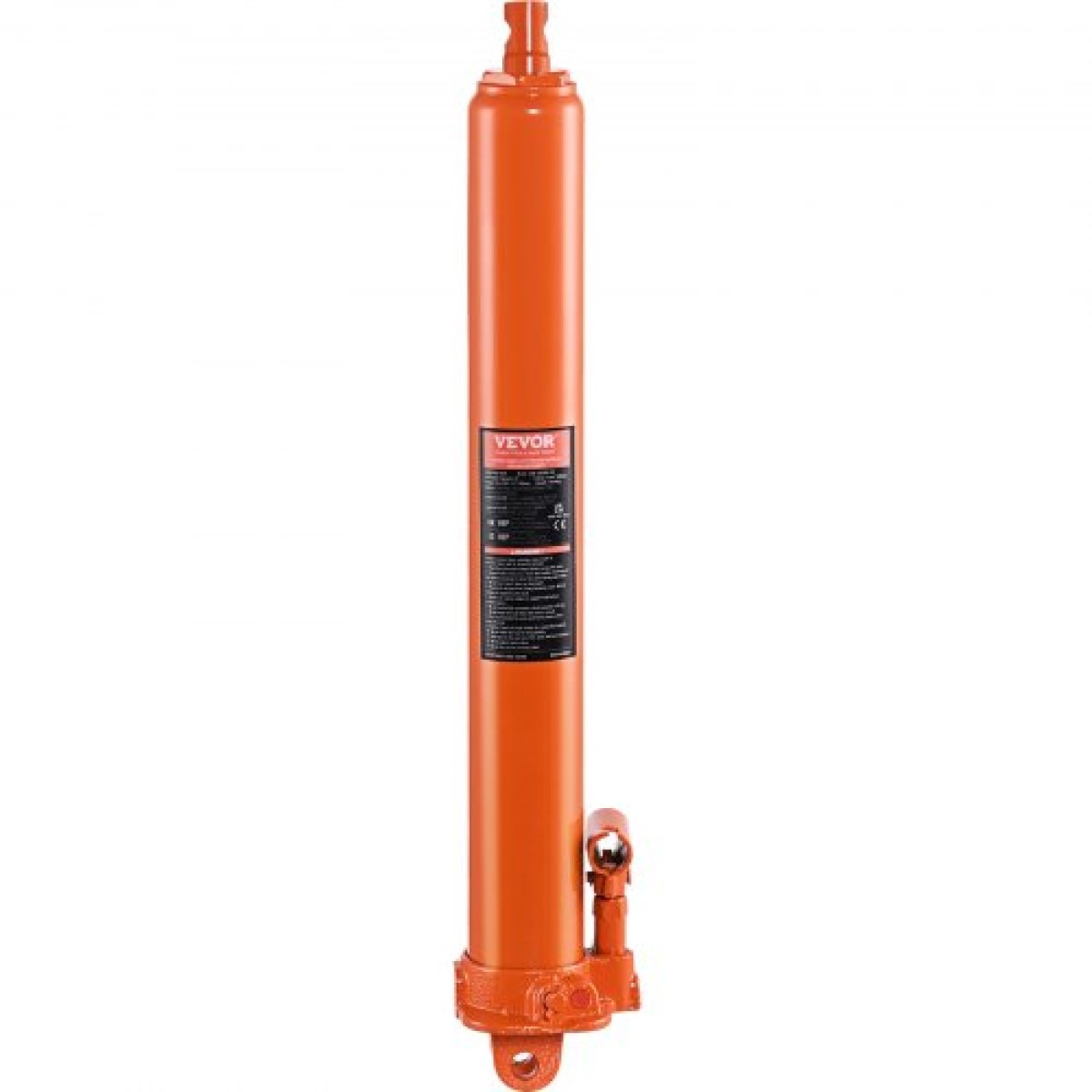 VEVOR Hydraulic Long Ram Jack, κύλινδρος ανύψωσης κινητήρα 8 τόνων με μονοέμβολη αντλία και βάση Clevis, υδραυλικός κύλινδρος εμβόλου για ανυψωτικά μηχανών ανύψωσης, υδραυλικοί γερανοί γκαράζ/καταστημάτων, μηχανικοί, αγροκτήματος