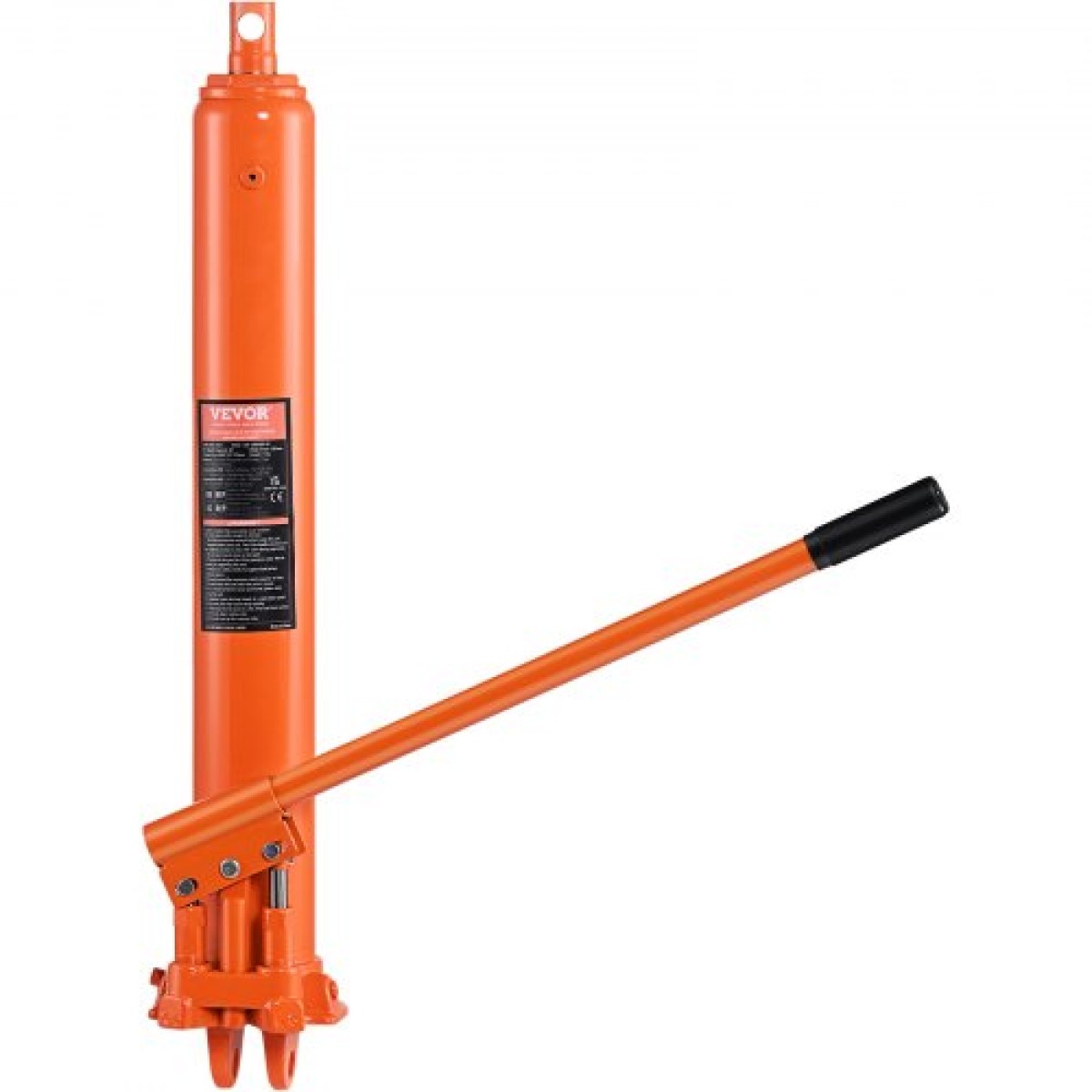 VEVOR Hydraulic Long Ram Jack, κύλινδρος ανύψωσης κινητήρα 8 τόνων με διπλή έμβολη αντλία και βάση Clevis, υδραυλικός κύλινδρος εμβόλου για ανυψωτικά μηχανών ανύψωσης, υδραυλικοί γερανοί γκαράζ/καταστημάτων, μηχανικοί, αγροκτήματος