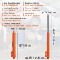VEVOR Hydraulic Long Ram Jack, κύλινδρος ανύψωσης κινητήρα 8 τόνων με διπλή έμβολη αντλία και βάση Clevis, υδραυλικός κύλινδρος εμβόλου για ανυψωτικά μηχανών ανύψωσης, υδραυλικοί γερανοί γκαράζ/καταστημάτων, μηχανικοί, αγροκτήματος