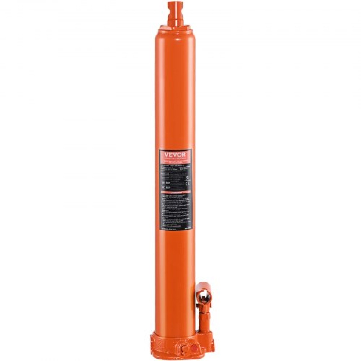 VEVOR Hydraulic Long Ram Jack, κύλινδρος ανύψωσης κινητήρα 4 τόνων με μονοέμβολη αντλία και επίπεδη βάση, υδραυλικός κύλινδρος εμβόλου για ανυψωτικά μηχανών ανύψωσης, υδραυλικοί γερανοί γκαράζ/καταστημάτων, μηχανικοί, αγροκτήματος