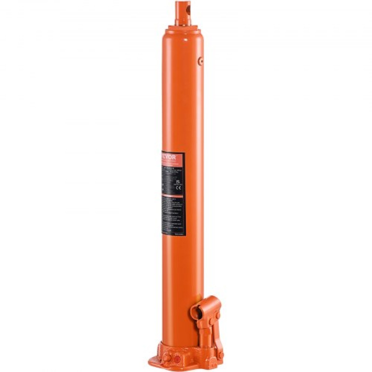 VEVOR Hydraulic Long Ram Jack, κύλινδρος ανύψωσης κινητήρα 4 τόνων με μονοέμβολη αντλία και επίπεδη βάση, υδραυλικός κύλινδρος εμβόλου για ανυψωτικά μηχανών ανύψωσης, υδραυλικοί γερανοί γκαράζ/καταστημάτων, μηχανικοί, αγροκτήματος