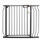 VEVOR Baby Gate, 29,5"-37" Extra Wide, 30" High, Dog Gate για τις σκάλες Πόρτες και το σπίτι, Easy Step Walk Thru Auto Close Child Gate Πόρτα ασφαλείας για κατοικίδια με κιτ τοποθέτησης πίεσης και κιτ τοποθέτησης στον τοίχο, μαύρο