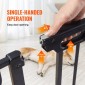VEVOR Baby Gate, 29,5"-37" Extra Wide, 30" High, Dog Gate για τις σκάλες Πόρτες και το σπίτι, Easy Step Walk Thru Auto Close Child Gate Πόρτα ασφαλείας για κατοικίδια με κιτ τοποθέτησης πίεσης και κιτ τοποθέτησης στον τοίχο, μαύρο