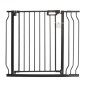 VEVOR Baby Gate, 29,5"-37" Extra Wide, 30" High, Dog Gate για τις σκάλες Πόρτες και το σπίτι, Easy Step Walk Thru Auto Close Child Gate Πόρτα ασφαλείας για κατοικίδια με κιτ τοποθέτησης πίεσης και κιτ τοποθέτησης στον τοίχο, μαύρο