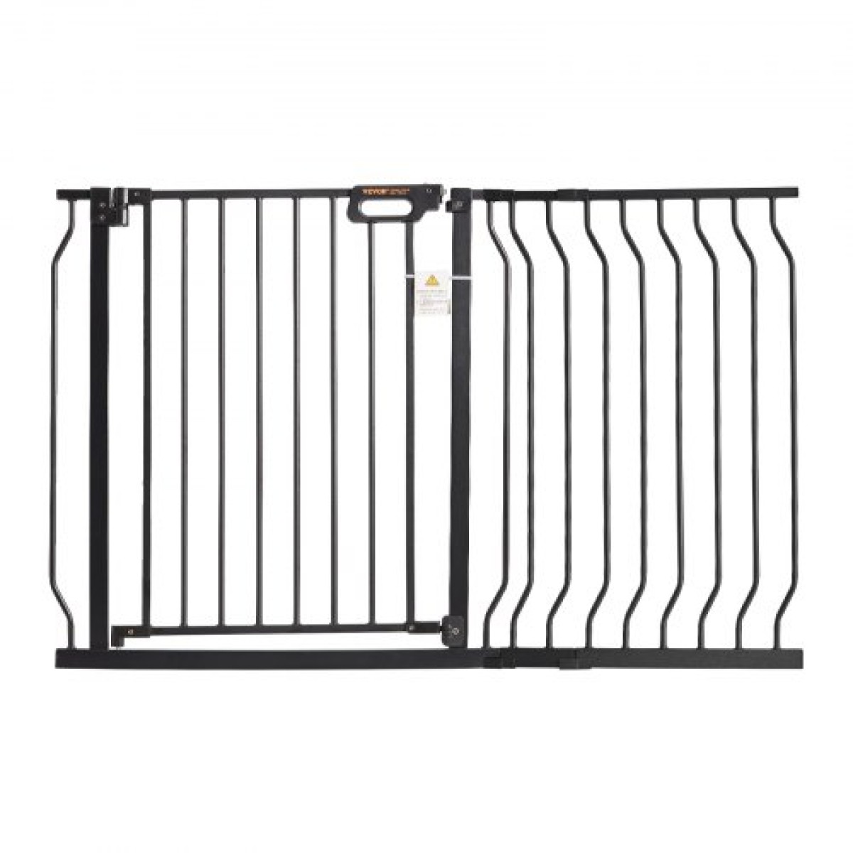 VEVOR Baby Gate, 74,9 cm-122,9 cm Extra Wide, 76,2 cm High, Dog Gate για τις πόρτες και το σπίτι σκάλες, Easy Step Walk Thru Auto Close Child Gate Πόρτα ασφαλείας για κατοικίδια με κιτ τοποθέτησης πίεσης και κιτ τοποθέτησης στον τοίχο, μαύρο