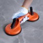 Βεντούζα VEVOR Glass, 11,9 cm 2 Pack 149,7 kg Χωρητικότητα φόρτωσης, Βεντούζα κενού με λαβή αλουμινίου, Εργαλείο ανύψωσης βιομηχανικής βεντούζας βαρέως τύπου για γυαλί, γρανίτη, πλακάκια, μέταλλο, ξύλινο πάνελ ανύψωσης