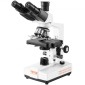VEVOR Compound Trinocular Microscope 40X-2500 Magnification Lab Microscope with LED Illumination & External Interface