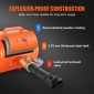 VEVOR Tire Bead Seater, 5 Gal/19L Air Tire Bead Blaster με μανόμετρο & λαβή, 145 PSI Seating Tool Inflator Tank, 85-116 PSI Operating Pressure for Car Truck ATV