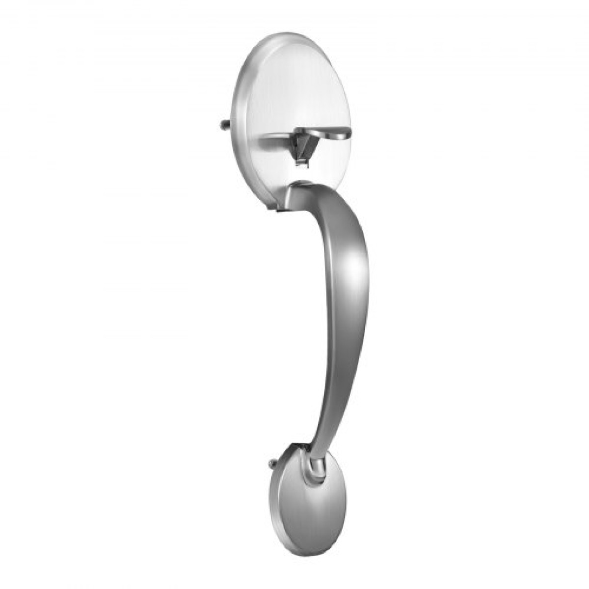 Σετ χειρολαβής και Deadbolt μπροστινής πόρτας VEVOR, Σετ κλειδαριάς μπροστινής πόρτας από σατινέ νικέλιο με εσωτερικό πόμολο, ρυθμιζόμενη απόσταση οπών μονοκύλινδρο χειρολαβή, για δεξιά και αριστερά είσοδο και μπροστινή πόρτα