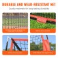 VEVOR 213,4 x 213,4 cm Baseball Softball Practice Net, Φορητό δίχτυ προπόνησης Baseball for Hitting Batting Catching Pitching, Backstop Baseball Equipment Training Aid with Carry Bag and Strike Zone