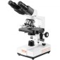 Σύνθετο μικροσκόπιο VEVOR Binocular, μεγέθυνση 40X-2500X, Binocular Compound Lab μικροσκόπιο με φωτισμό LED, μηχανικό στάδιο δύο επιπέδων, περιλαμβάνει θήκη τηλεφώνου & διαφάνειες μικροσκοπίου