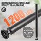 VEVOR 711.2MM Ρυθμιζόμενα πόδια γραφείου, Πόδια επίπλων τραπεζιού γραφείου από ενισχυμένο ατσάλι Σετ 4 τεμαχίων για DIY, 544,3 KG Επιτραπέζια πόδια βαρέως τύπου χωρητικότητας 544,3 KG, Πόδια γρήγορης εγκατάστασης με ρυθμιζόμενο κύπελλο ποδιών μαύρο