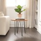 Πόδια επίπλων φουρκέτας VEVOR 406.4MM, Μεταλλικά DIY έργα για κομοδίνο, τραπεζάκι σαλονιού, γραφείο, χωρητικότητα 226,8 KG με προστατευτικά δαπέδου από καουτσούκ, μεταλλικά ανθεκτικά μοντέρνα πόδια τραπεζιού βαρέως τύπου, 4 ΤΕΜ.