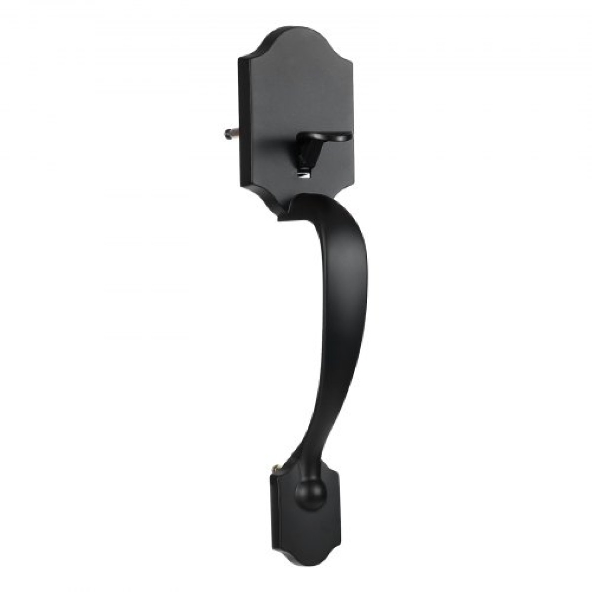 Σετ χειρολαβής μπροστινής πόρτας και Deadbolt VEVOR, Σετ κλειδαριάς μπροστινής πόρτας ματ μαύρο με εσωτερικό πόμολο, ρυθμιζόμενη απόσταση οπών μονοκύλινδρο χειρολαβή, για δεξιά και αριστερά είσοδο και μπροστινή πόρτα