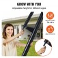 Στεφάνη μπάσκετ VEVOR, 7,6-10 ft ρυθμιζόμενο ύψος φορητό σύστημα ταμπλό, 50 ιντσών στεφάνι μπάσκετ και γκολ, παιδικό και ενήλικο σετ μπάσκετ με ρόδες, βάση και γεμιστή βάση, για εξωτερικούς/εσωτερικούς χώρους