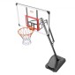 Στεφάνη μπάσκετ VEVOR, 7,6-10 ft ρυθμιζόμενο ύψος φορητό σύστημα ταμπλό, 50 ιντσών στεφάνι μπάσκετ και γκολ, παιδικό και ενήλικο σετ μπάσκετ με ρόδες, βάση και γεμιστή βάση, για εξωτερικούς/εσωτερικούς χώρους