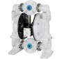VEVOR Air-Operated Double Diaphragm Pump 25,4mm(1 inch) Init/Outit 113 L/min(30GPM) Πολυπροπυλένιο Max 7 bar (100PSI) για χημική και βιομηχανική χρήση