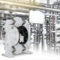 VEVOR Air-Operated Double Diaphragm Pump 25,4mm(1 inch) Init/Outit 113 L/min(30GPM) Πολυπροπυλένιο Max 7 bar (100PSI) για χημική και βιομηχανική χρήση