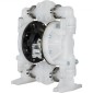 VEVOR Air-Operated Double Diaphragm Pump 25,4mm(1 inch) Init/Outit 113 L/min(30GPM) Πολυπροπυλένιο Max 7 bar (100PSI) για χημική και βιομηχανική χρήση