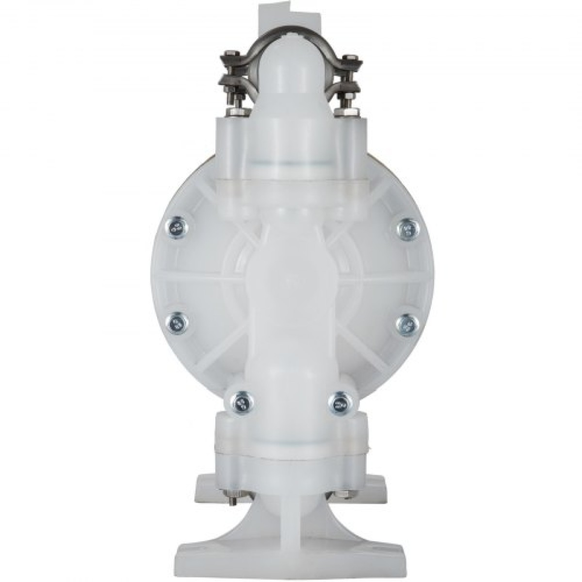 VEVOR Air-Operated Double Diaphragm Pump 25,4mm(1 inch) Init/Outit 113 L/min(30GPM) Πολυπροπυλένιο Max 7 bar (100PSI) για χημική και βιομηχανική χρήση