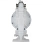 VEVOR Air-Operated Double Diaphragm Pump 25,4mm(1 inch) Init/Outit 113 L/min(30GPM) Πολυπροπυλένιο Max 7 bar (100PSI) για χημική και βιομηχανική χρήση