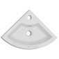 vidaXL Νιπτήρας με Οπή Υπερχείλισης Λευκός 45 x 32 x 12,5 εκ.