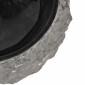 vidaXL Νιπτήρας Μαύρος 40 x 12 εκ. Μαρμάρινος