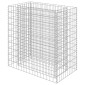 vidaXL Συρματοκιβώτιο-Γλάστρα Υπερυψωμένη 90x50x100 εκ. Γαλβ. Χάλυβας