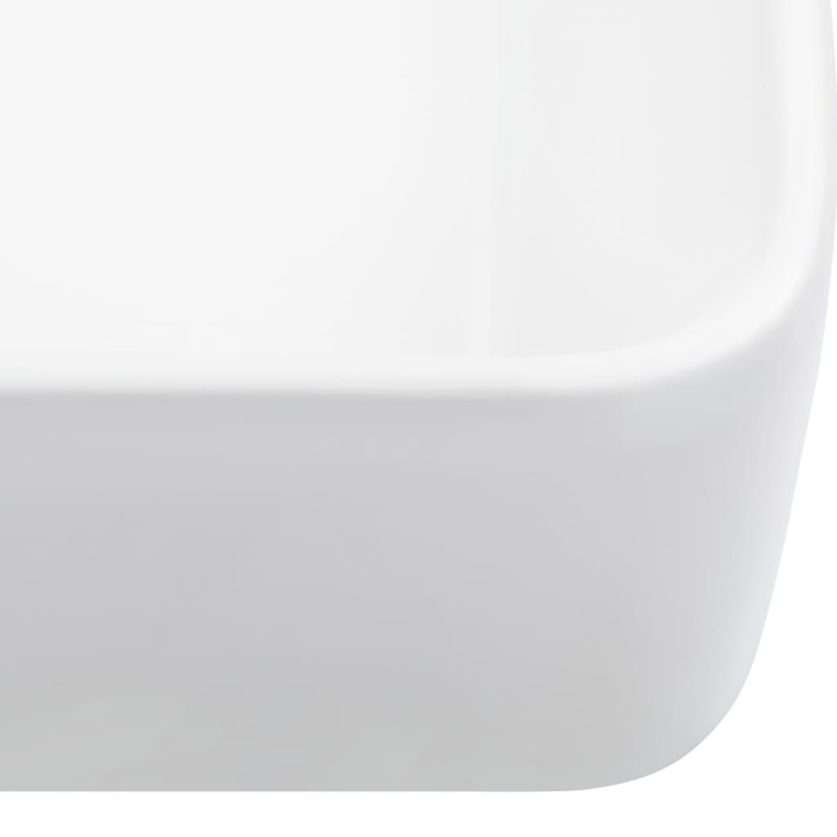 vidaXL Νιπτήρας Λευκός 40 x 30 x 13 εκ. Κεραμικός