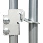 vidaXL Κοτέτσι 2 x 1 x 1,5 μ. από Γαλβανισμένο Χάλυβα
