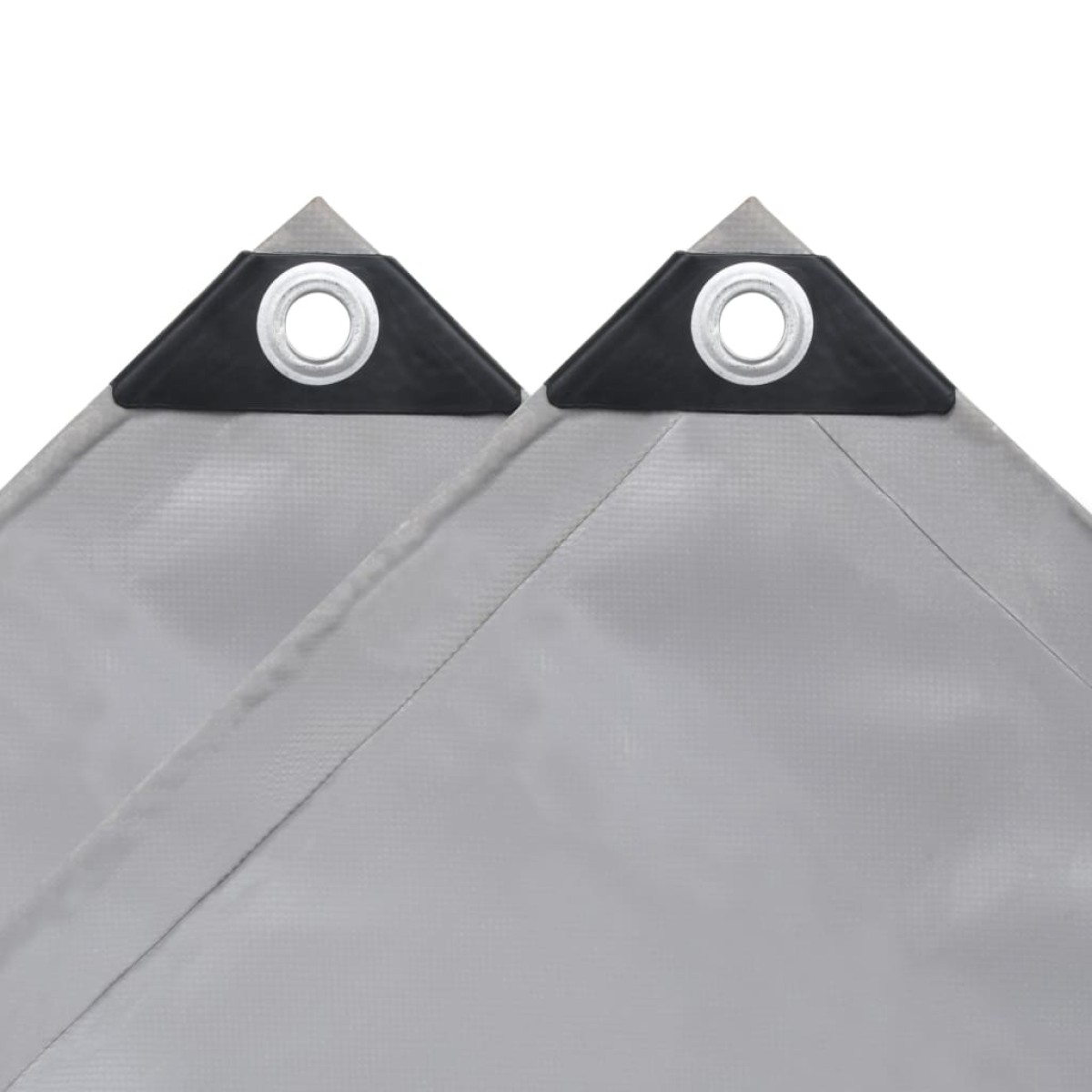 vidaXL Μουσαμάς Γκρι 3,5 x 5 μ. 650 γρ./μ.²