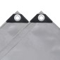 vidaXL Μουσαμάς Γκρι 3,5 x 5 μ. 650 γρ./μ.²