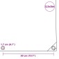 vidaXL Μουσαμάς Γκρι 3,5 x 5 μ. 650 γρ./μ.²