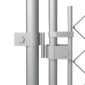 vidaXL Κλουβί Σκύλου Εξωτερικού Χώρου 8 x 4 x 2,3 μ. με Στέγαστρο