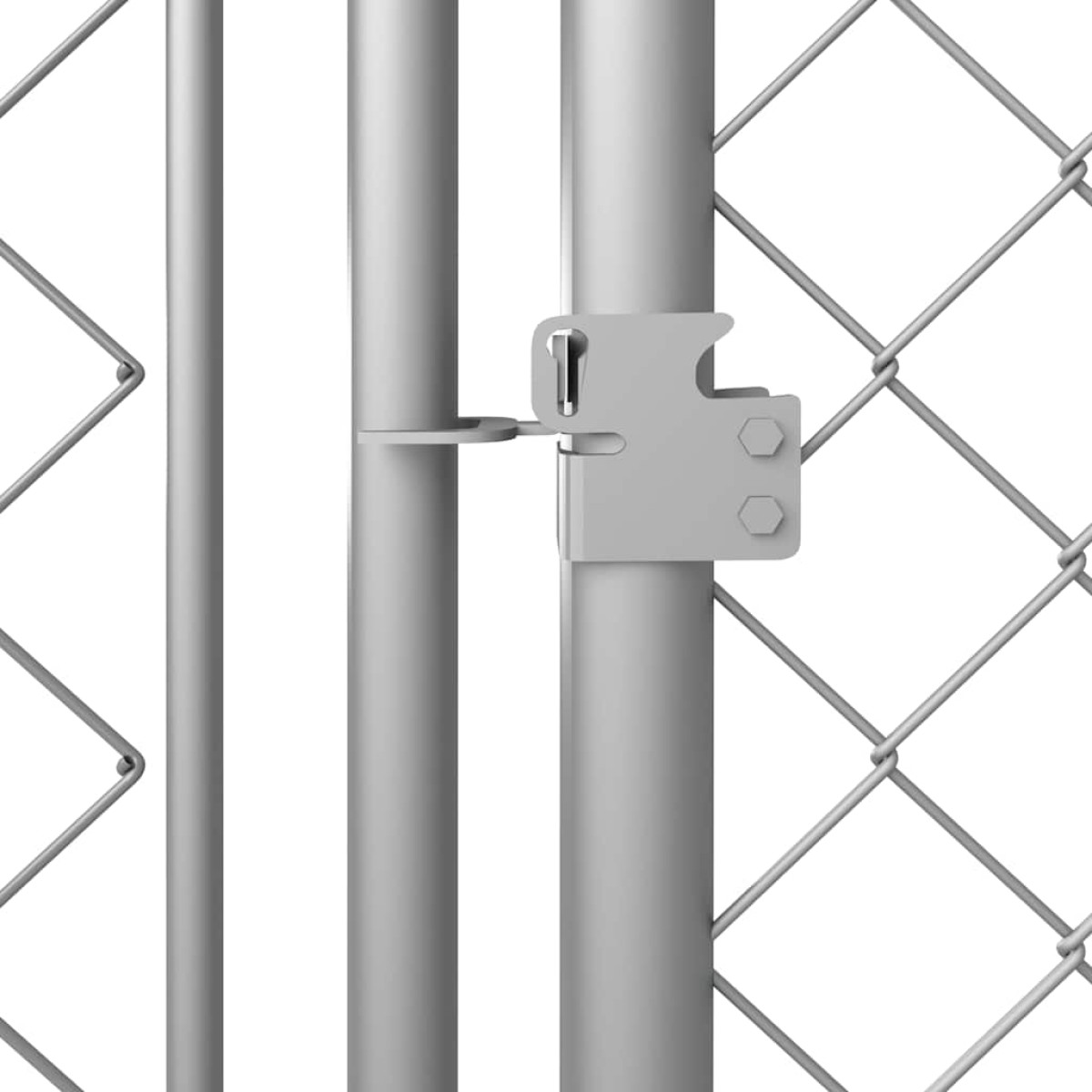 vidaXL Κλουβί Σκύλου Εξωτερικού Χώρου 8 x 4 x 2,3 μ. με Στέγαστρο