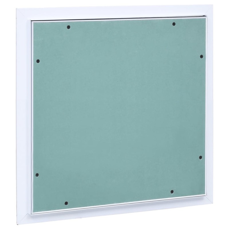 vidaXL Θυρίδα Επίσκεψης Γυψοσανίδας 400 x 400 χιλ. Σκελετός Αλουμινίου