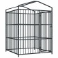 vidaXL Κλουβί Σκύλου Εξωτερικού Χώρου 150 x 150 x 210 εκ. με Στέγαστρο