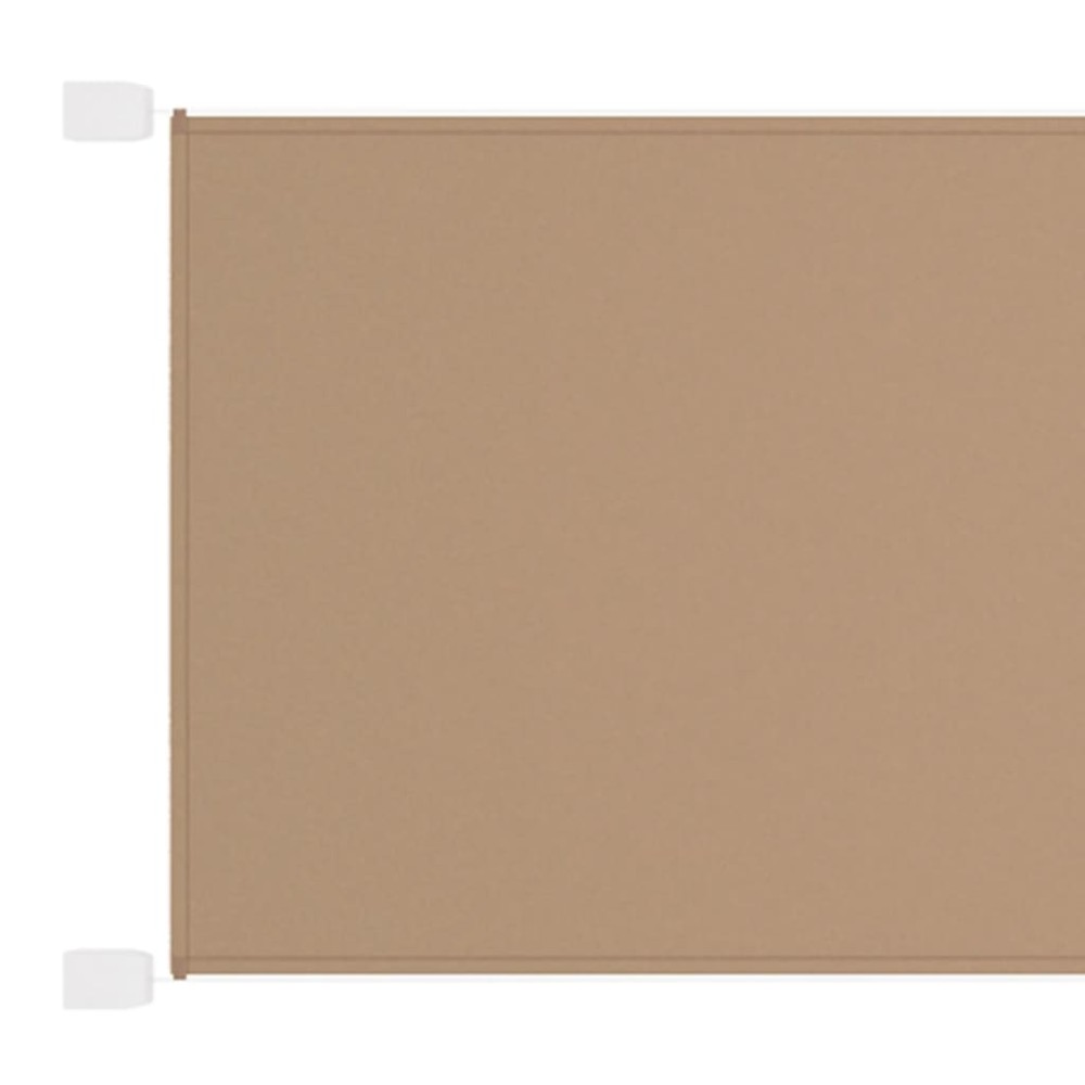 vidaXL Τέντα Κάθετη Taupe 140 x 800 εκ. από Ύφασμα Oxford