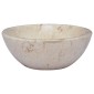 vidaXL Νιπτήρας Κρεμ 53 x 40 x 15 εκ. Μαρμάρινος