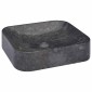 vidaXL Νιπτήρας Μαύρος 40 x 40 x 10 εκ. Μαρμάρινος