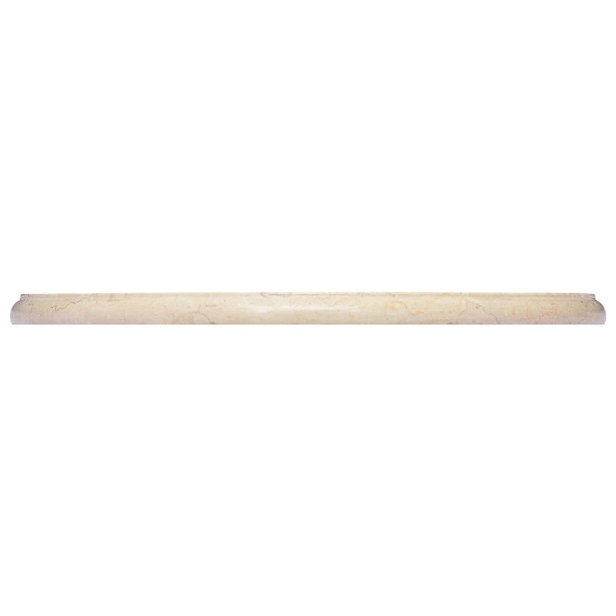vidaXL Επιφάνεια Τραπεζιού Κρεμ Ø50 x 2,5 cm Μαρμάρινη