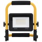 vidaXL Προβολέας LED με Λαβή Θερμό Λευκό 30 W
