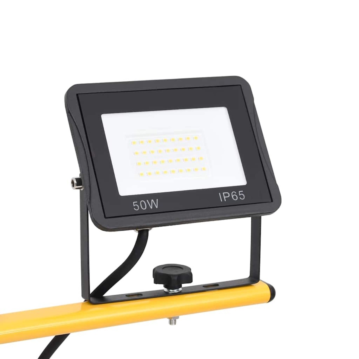 vidaXL Προβολέας LED με Τρίποδο Θερμό Λευκό 2 x 50 W