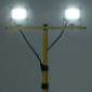 vidaXL Προβολέας LED με Τρίποδο Ψυχρό Λευκό 2 x 30 W