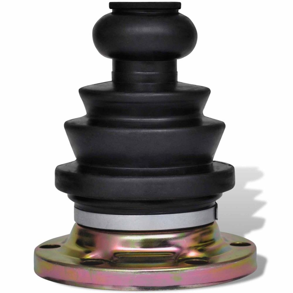 vidaXL Σύνολο Άξονες Μαύρο Μέταλλο