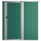 vidaXL Αποθήκη Κήπου Πράσινη 180,5x97x209,5 εκ. από Γαλβαν. Ατσάλι