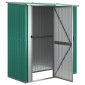 vidaXL Αποθήκη Κήπου Πράσινη 180,5x97x209,5 εκ. από Γαλβαν. Ατσάλι