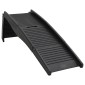 vidaXL Ράμπα Σκύλου Πτυσσόμενη Μαύρη 153 x 40 x 12,5 εκ. από Πλαστικό